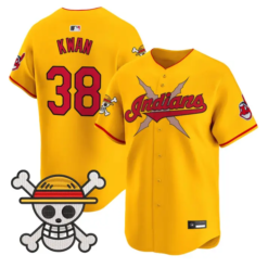 Steven Kwan Jersey #38 Cleveland Indians One Piece Premier Stitched by My Store