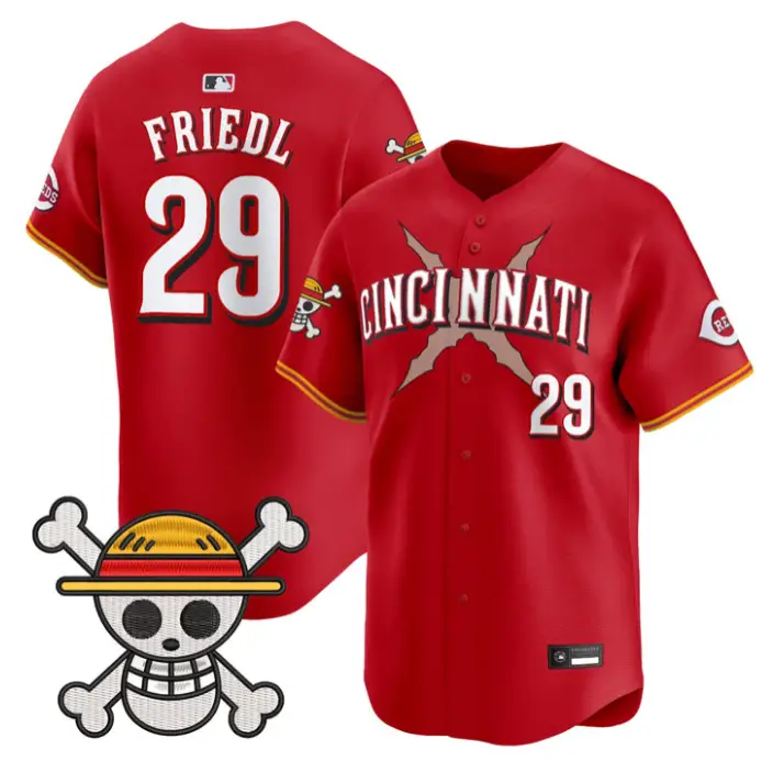 TJ Friedl Jersey #29 Cincinnati Reds One Piece Premier Stitched by My Store