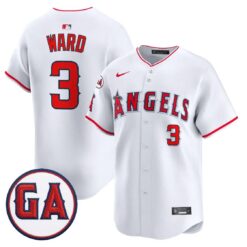 Taylor Ward Jersey #3 Angels Garret Anderson Tribute Premier Stitched by My Store