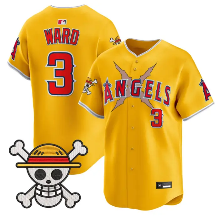 Taylor Ward Jersey #3 Los Angeles Angels One Piece Premier Stitched by My Store