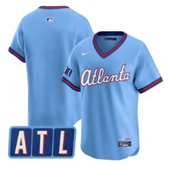 Team Jersey Blank Atlanta Braves 2026 City Connect Premier Stitched by My Store
