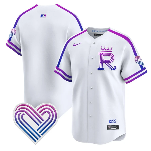 Team Jersey Blank Kansas City Royals 2026 City Connect Premier Stitched by My Store