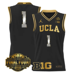 Team Jersey #1 UCLA Bruins 2026 Final Four Patch Basketball Stitched by My store basketball