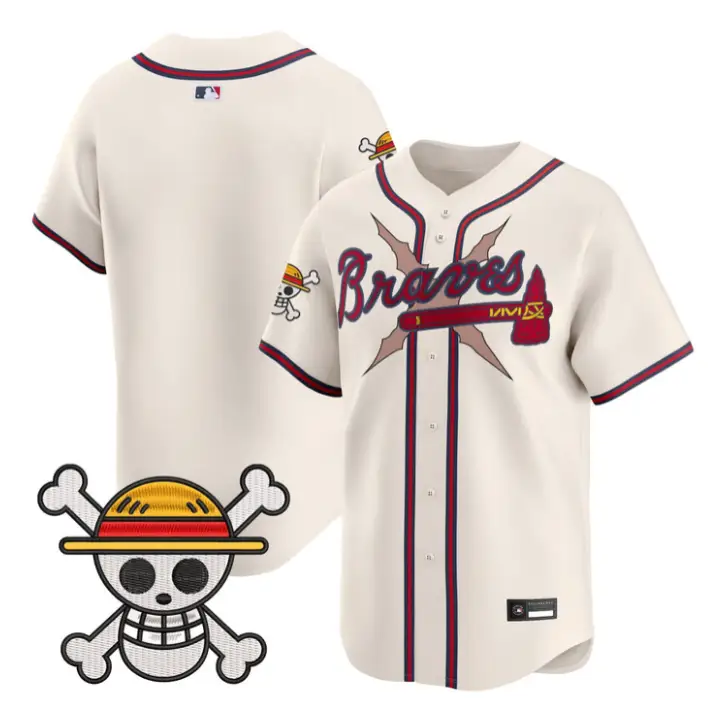 Team Jersey Blank Atlanta Braves One Piece Premier Limited Stitched by My Store