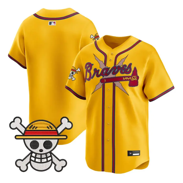 Team Jersey Blank Atlanta Braves One Piece Premier Limited Stitched by My Store