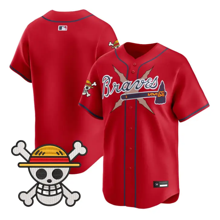 Team Jersey Blank Atlanta Braves One Piece Premier Limited Stitched by My Store