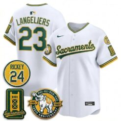 OAK 2026 Alternate Sacramento - Celebrating 125 Years - Limited Vapor Green Jersey - All Stitched by Oakland Athletics