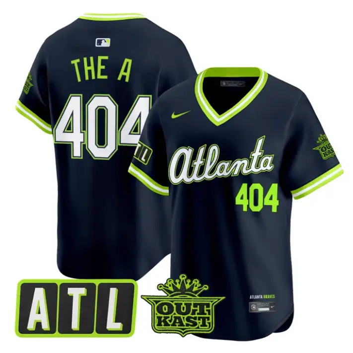The A Jersey #404 Atlanta Braves 2026 City Connect Outkast Stitched by My Store