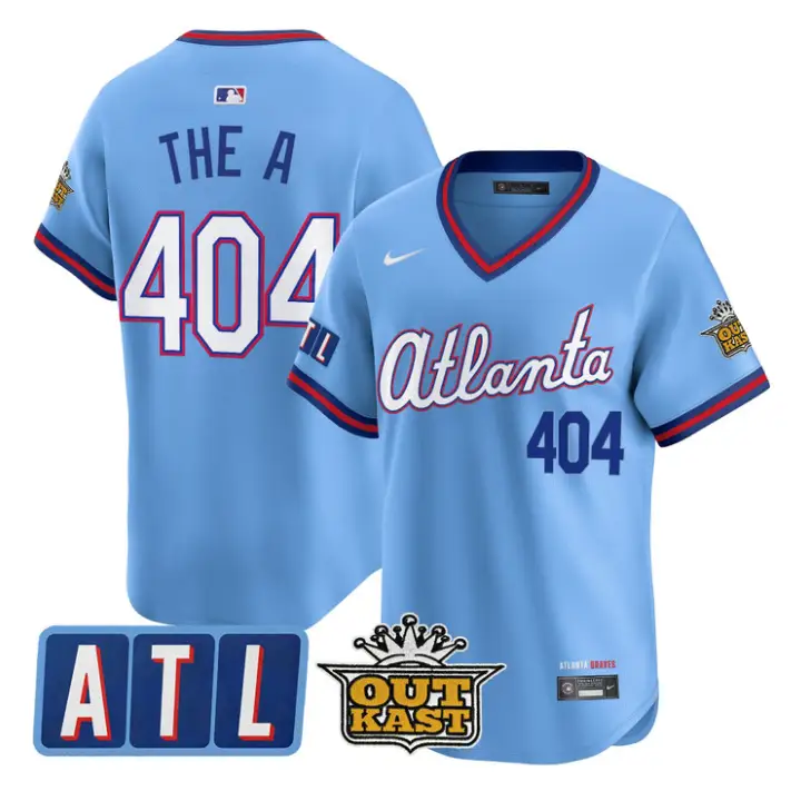 The A Jersey #404 Atlanta Braves 2026 City Connect Outkast Stitched by My Store