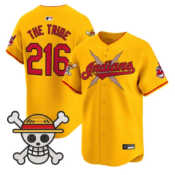 The Tribe Jersey #216 Cleveland Indians One Piece Premier Stitched by My Store