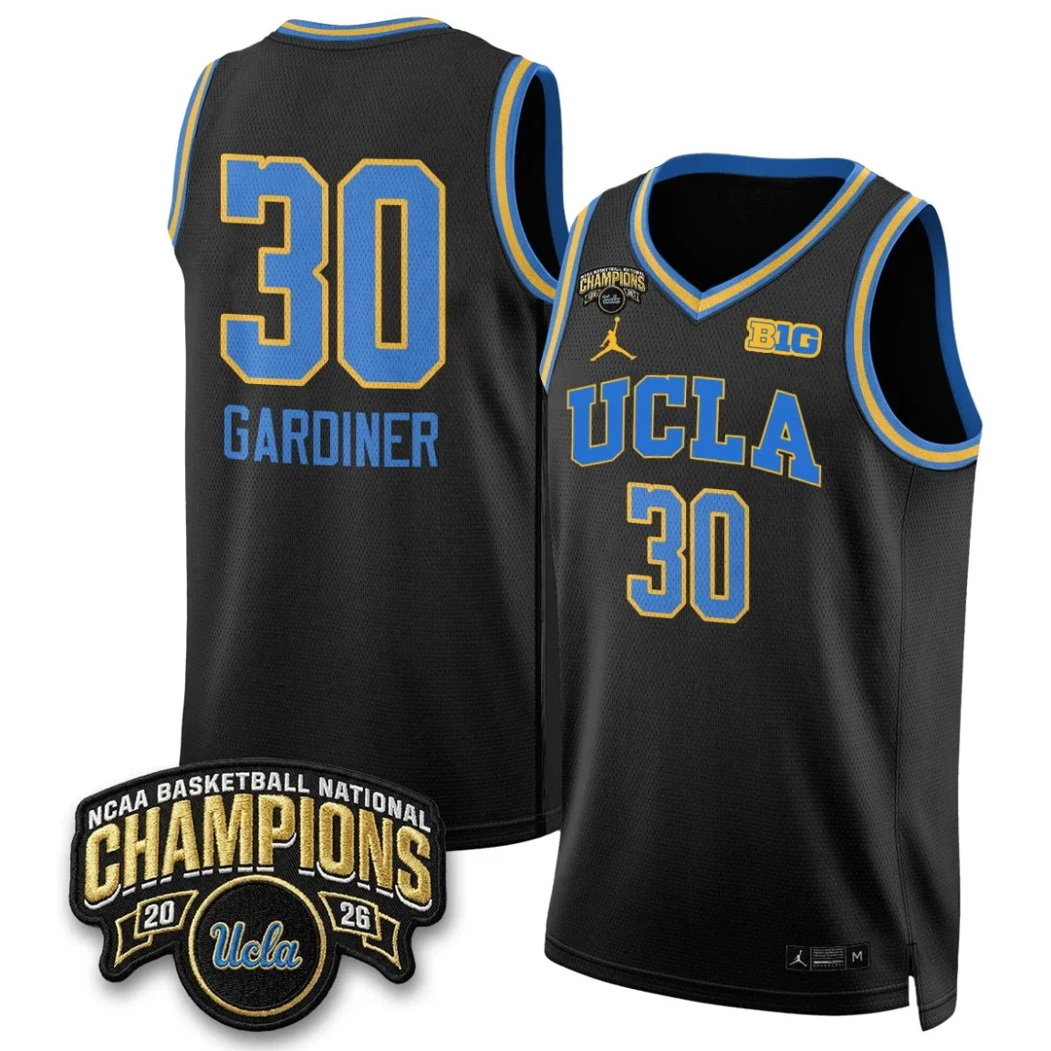 Timea Gardiner Jersey #30 UCLA Basketball Champion 2026 Limited Stitched by My store basketball