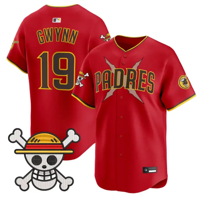 Tony Gwynn Jersey #19 Padres One Piece Premier Limited Stitched by My Store