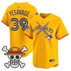 Trey Yesavage Jersey #39 Blue Jays One Piece Premier Limited Stitched by My Store