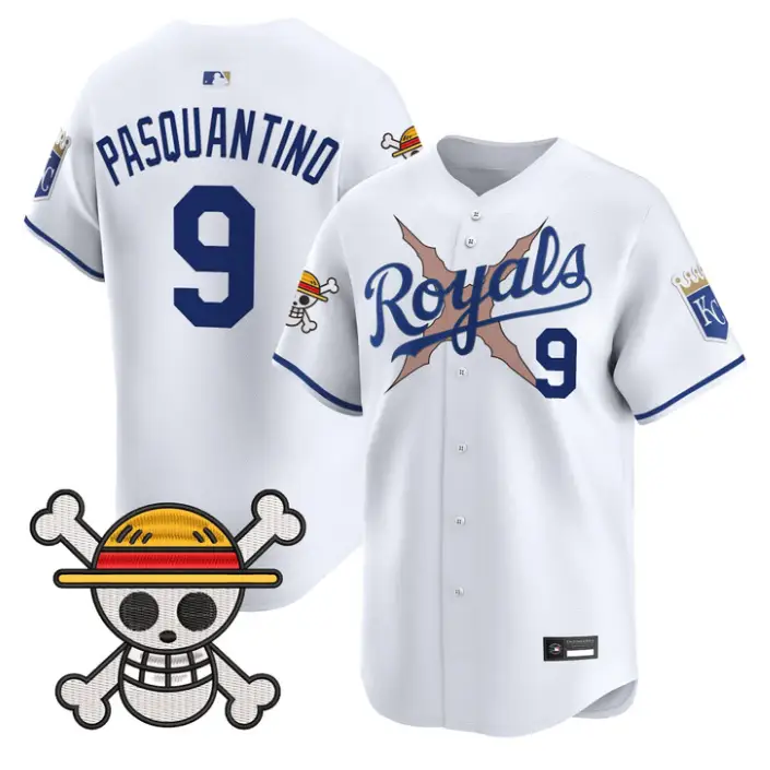 Vinnie Pasquantino Jersey #9 Kansas City Royals One Piece Premier Stitched by My Store