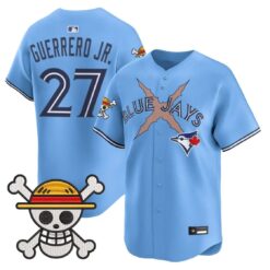 Zoro Jersey #2 Blue Jays One Piece Vapor Premier Limited Premier Stitched by My Store