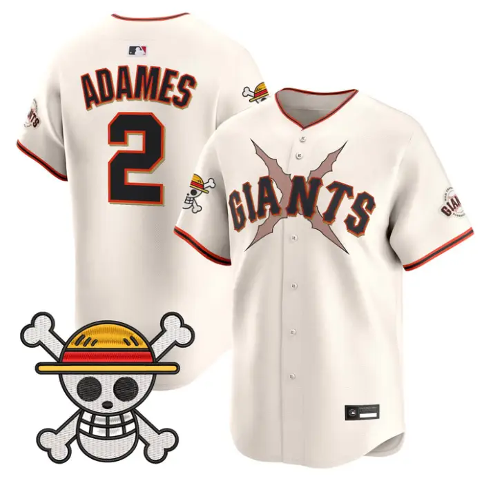 Willy Adames Jersey #2 San Francisco Giants One Piece Premier Stitched by My Store