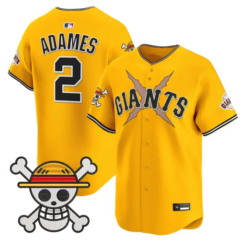 Willy Adames Jersey #2 San Francisco Giants One Piece Premier Stitched by My Store