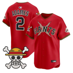 Willy Adames Jersey #2 San Francisco Giants One Piece Premier Stitched by My Store