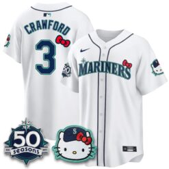 SEA x Meow KT Night Limited Jersey - All Stitched by Seattle Mariners
