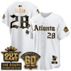 Atlanta Braves 2026 Gothic Edition Vapor Limited Jersey - All Stitched by Atlanta Braves