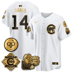 CHC 150th Anniversary Harry Caray Holy Cow Vapor Premier Limited Jersey - All Stitched V3 by Chicago Cubs