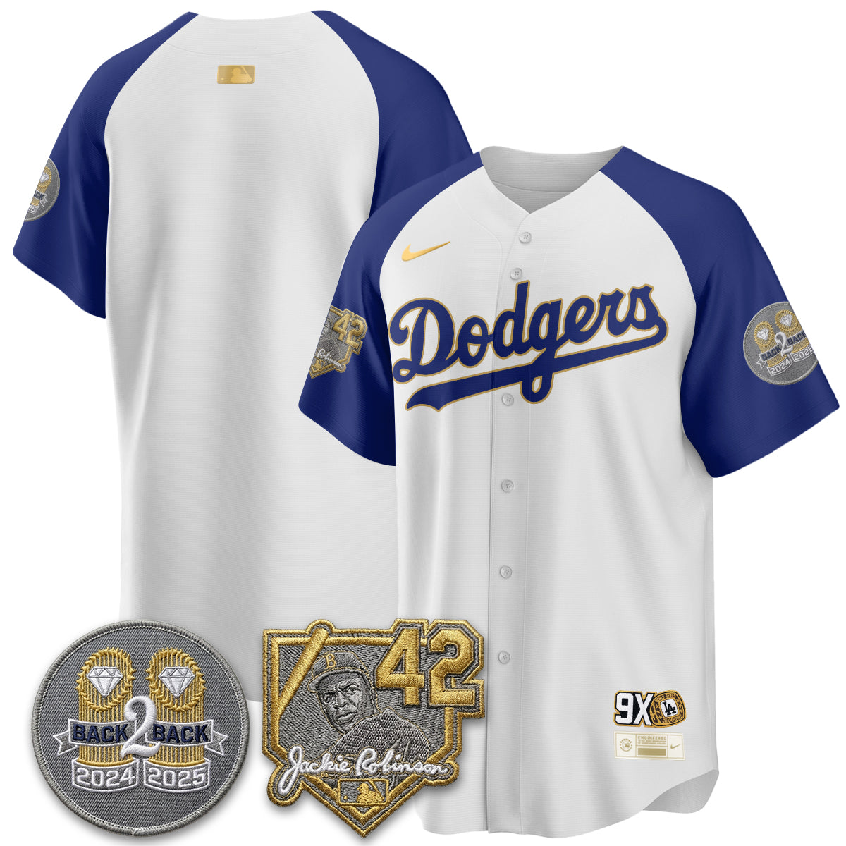 Los Angeles Dodgers - 2026 Jackie Robinson Day Vapor Limited Jersey - All Stitched by Los Angeles Dodgers