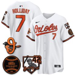 Baltimore Orioles 2026 Jackie Robinson Day Vapor Limited Jersey - All Stitched by Baltimore Orioles