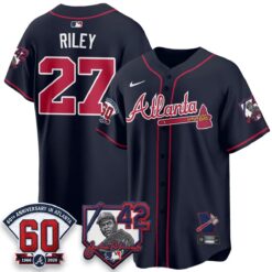 ATL 2026 Jackie Robinson Day Vapor Limited Jersey - All Stitched by Atlanta Braves