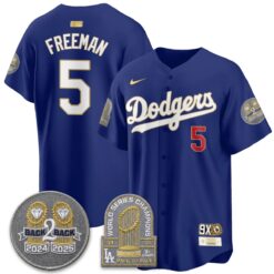 LAD Vapor Limited Jersey - Back to Back Champion - All Stitched by Los Angeles Dodgers