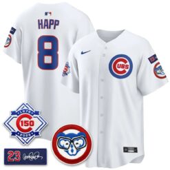 CHC 150th Anniversary Holy Cow Vapor Premier Royal Limited Jersey - All Stitched by Chicago Cubs