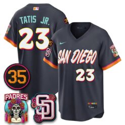 SD 2026 City Connect Vapor Limited Jersey - All Stitched V3 by San Diego Padres