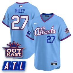 ATL 2026 City Connect x Outkast Patch Vapor Limited Jersey - All Stitched by Atlanta Braves