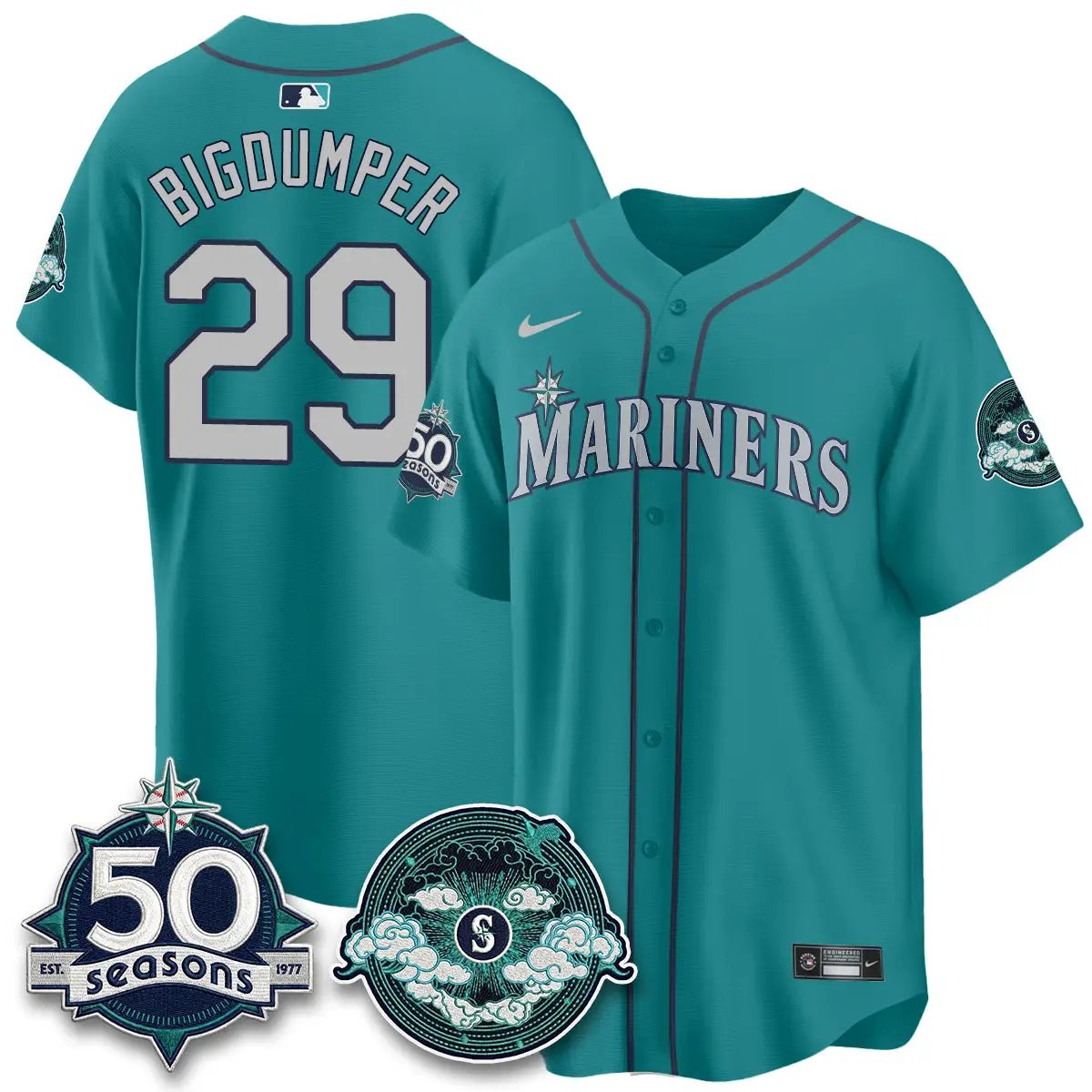 SEA x FW Night Limited Jersey - All Stitched by Seattle Mariners