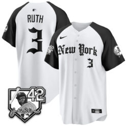NYY 2026 Jackie Robinson Day Gothic Vapor Limited Jersey - All Stitched by New York Yankees
