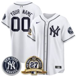 New York Yankees 2026 Black Out Style Vapor Limited Custom Jersey - All Stitched by New York Yankees