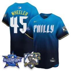 Philadelphia Phillies 2026 Jackie Robinson New Era - All Star Game Vapor Limited Jersey - All Stitched by Philadelphia Phillies