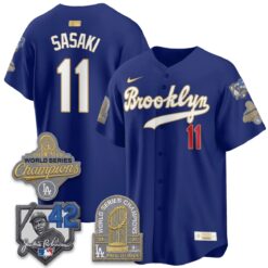 LAD 2026 Brooklyn Jackie Robinson Limited Jersey - All Stitched by Los Angeles Dodgers