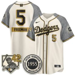 LAD 2026 New Era Jackie Robinson Vapor Limited Jersey - All Stitched by Los Angeles Dodgers