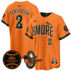 Baltimore Orioles 2026 City Connect Vapor Premier Limited Jersey - All Stitched - V3 by Baltimore Orioles