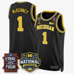 Michigan Wolverines 2026 NCAA Basketball Champions Limited Jersey - All Stitched by Michigan Wolverines