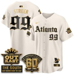 Atlanta Braves 2026 Gothic Edition Vapor Limited Jersey - All Stitched by Atlanta Braves