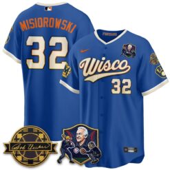 Milwaukee Brewers Bob Uecker - 54 SSs for Brewers' Vapor Limited City Connect Jersey - All Stitched by Milwaukee Brewers