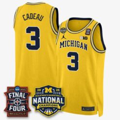Michigan Wolverines 2026 NCAA Basketball Champions Limited Jersey - All Stitched by Michigan Wolverines