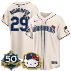SEA x Meow KT Night Limited Jersey - All Stitched by Seattle Mariners