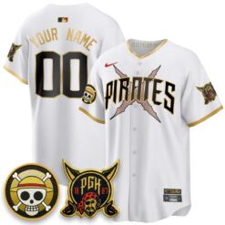 PIT 2026 City Connect x One Piece Vapor Limited Custom Jersey - All Stitched by Pittsburgh Pirates
