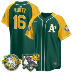Oakland Athletics 2026 Jackie Robinson Day - Celebrating 125 Years Limited Vapor Jersey - All Stitched by Oakland Athletics