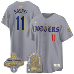 LAD Vapor Limited Jersey - Back to Back 9x Champs - All Stitched by Los Angeles Dodgers