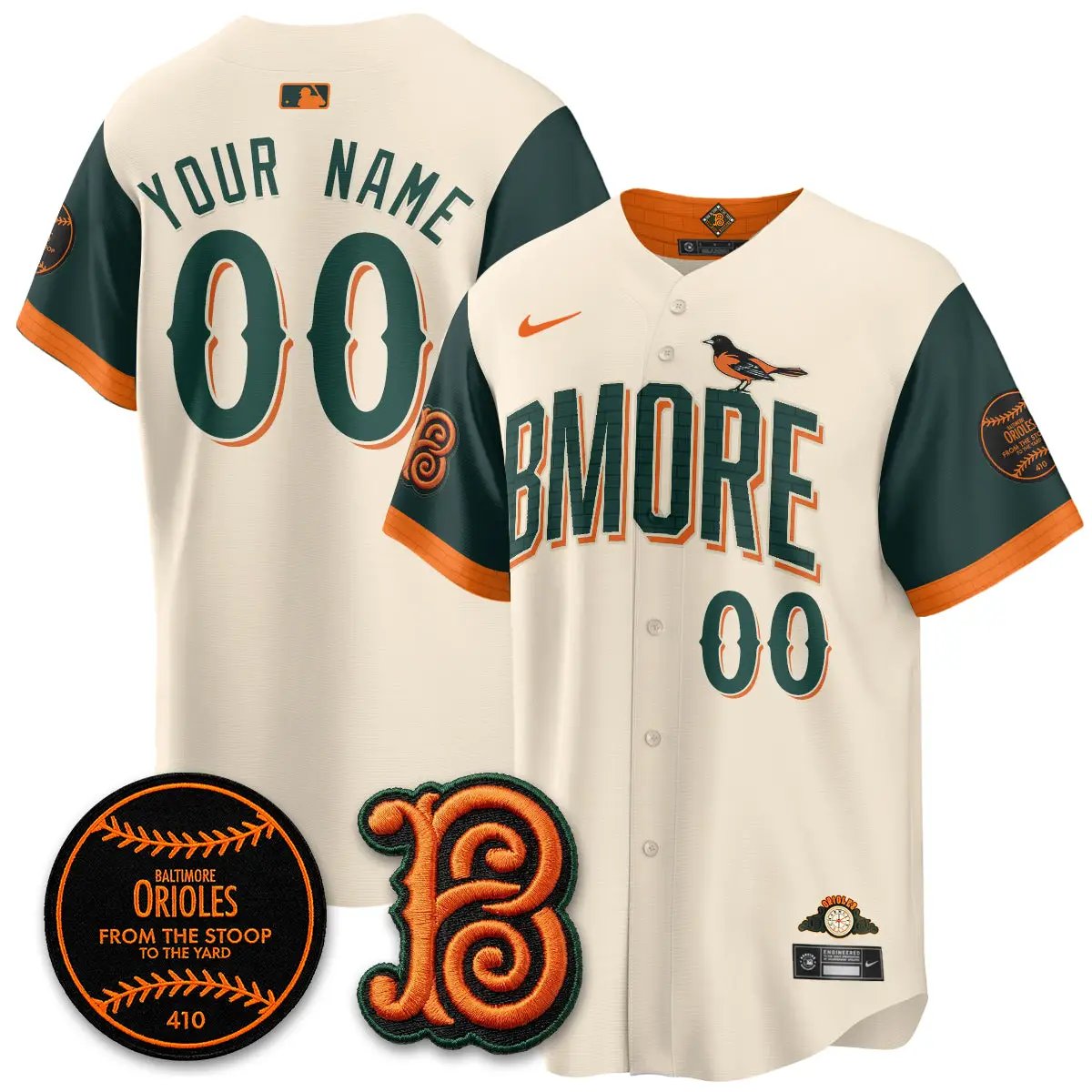 BAL 2026 City Connect Vapor Premier Limited Custom Jersey - All Stitched by Baltimore Orioles