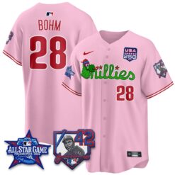 Philadelphia Phillies Phanatic 2026 New Era & 250th USA Vapor Limited Jersey - All Star Game - All Stitched by Philadelphia Phillies
