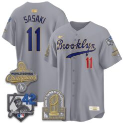 LAD 2026 Brooklyn Jackie Robinson Limited Jersey - All Stitched by Los Angeles Dodgers